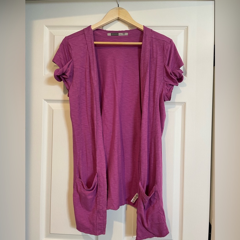 Athleta cardigan XL